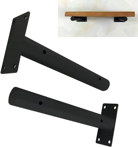 Miniatura 6 de Soporte flotante de pared para decoración de pared, soporte oculto montado en la pared, soportes de almacenamiento de oficina en casa para estantes