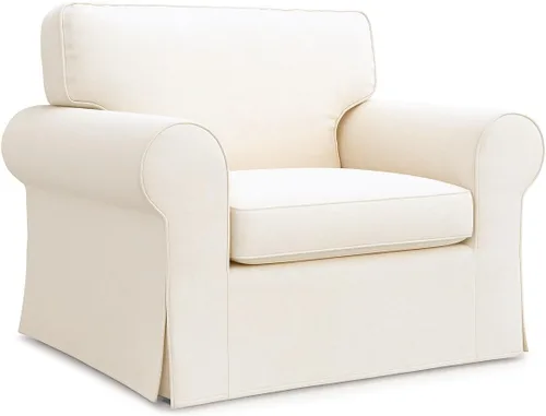 Miniatura 14 de Ektorp - Funda de repuesto para sillón IKEA Ektorp, funda para silla Ektorp, solo funda Ektorp (beige diario)