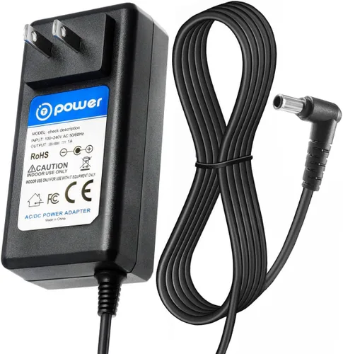 t-power AC DC Adapter para zvox soundbase 350 450 24" 28" 4004501 TV Home Theater Barra Sistema De Altavoces Fuente de alimentación Cargador