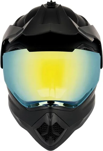 Miniatura 8 de Casco para niños y jóvenes de motocicleta Orthrus, certificado DOT, casco integral para bicicleta de tierra para ATV todoterreno, motocicleta BMX