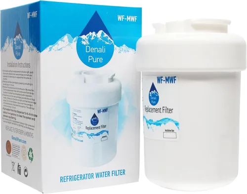Denali Pure Paquete de 3 filtros de agua de repuesto para refrigerador General Electric PFSS6PKWBSS - Compatible con cartucho de filtro de agua de
