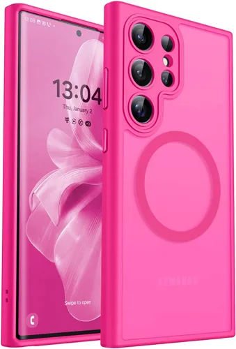 Miniatura 74 de CANSHN Funda diseñada para Samsung Galaxy A16-5G [protección completa de la cámara] [compatible con Magsafe] funda protectora trasera translúcida