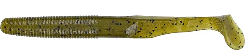 Miniatura 7 de Yamamoto Senko de Natación de 5.5" - Señuelos de Pesca Tipo Gusano Suave con Cola de Paleta - Paquete de 7