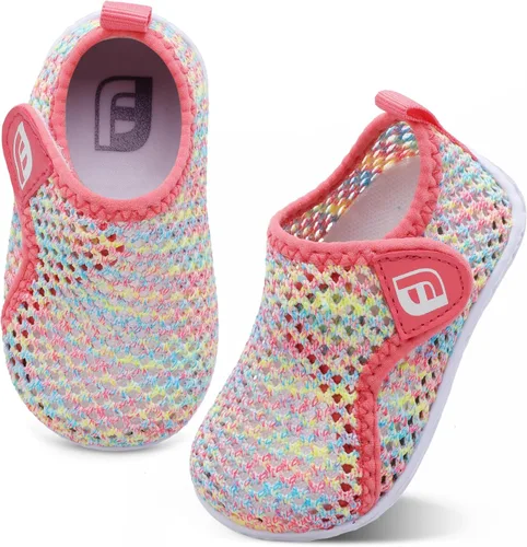 Miniatura 24 de JOINFREE Zapatos de agua para bebés y niños pequeños, sandalias para niños y niñas, zapatillas transpirables para caminar y correr