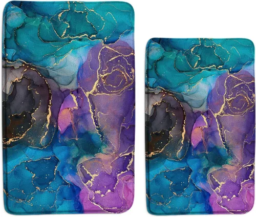 Miniatura 18 de GCTNBJL Atomic Starburst - Tapete de baño para gatos de mediados de siglo, moderno, abstracto, geométrico, diamante estrella, icónico de los años 50