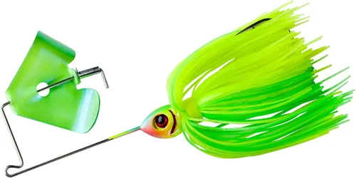 Miniatura 18 de Booyah Pond Magic Señuelo de pesca de róbalo con hoja giratoria para aguas pequeñas Alpine