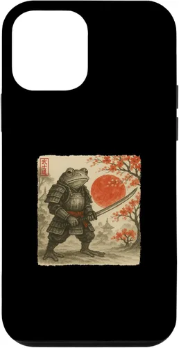 Miniatura 16 de Frog Samurai Japanese Warrior Costume Sumi-e Art Funny Case for iPhone 16