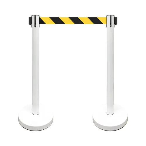 Miniatura 37 de VIP Crowd Control - Juego de barreras de seguridad con cinturones retráctiles, 91 cm de altura, cinturón de 198 cm y soporte de pared Cinturón