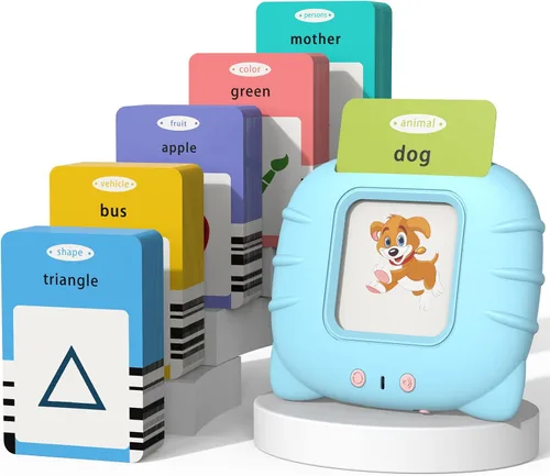 Startcan - Juguetes de aprendizaje para niños y niñas de 2, 3, 4, 5 años, juguetes sensoriales para niños autistas, juguetes de logopedia, 112 azul