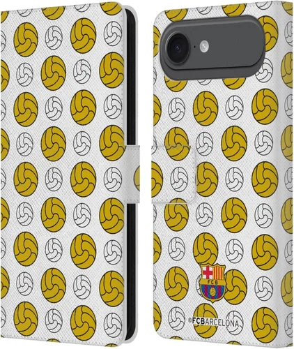 Miniatura 72 de Head Case Designs Funda de piel con licencia oficial del FC Barcelona Ball Pattern Campions compatible con Apple iPhone 11