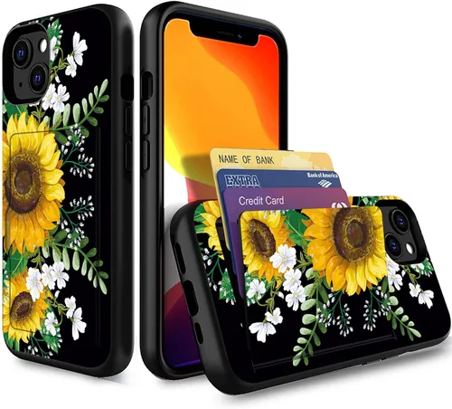Miniatura 95 de Funda para iPhone Air, funda tipo cartera con ranura para tarjeta oculta, a prueba de golpes, TPU y PC, funda protectora de doble capa para iPhone