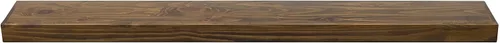 Miniatura 13 de MANTELSDIRECT Dakota - Estante de chimenea de 48 pulgadas, estante de madera de pino construido en caja con 9 pulgadas de profundidad, estante