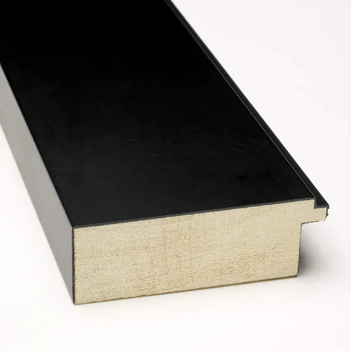 Miniatura 2 de Amanti Art Espejo de pared, espejo con marco de madera negra Corvino para decoración de pared o para usar como espejo de baño para sobre