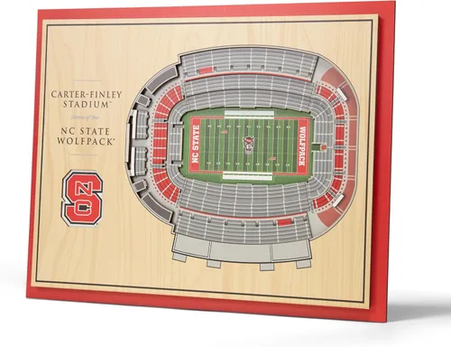 Miniatura 12 de YouTheFan NCAA Florida Gators Arte de Pared 3D StadiumView de 5 Capas - Estadio Ben Hill Griffin, 13.00" x 17.00