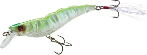 Duel Yo Zuri 3 D Inshore Pencil ' 4 Señuelo Flotante Verde amarilleno Aurora luminiscente