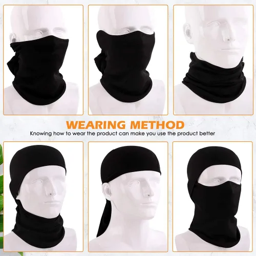 Miniatura 6 de Kids Balaclava Ski Mask Cold Weather Windproof Tactical Face Mask Winter for Skiing Snowboarding Cycling