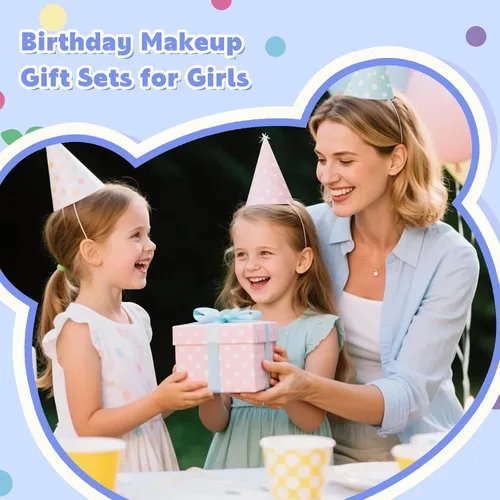 Miniatura 9 de Glam Code Calendario de Adviento de maquillaje de 24 días 2025, juego de regalo de maquillaje de belleza para adolescentes y mujeres adultas, Azul