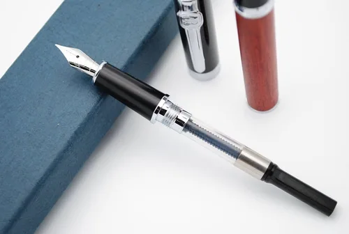 Miniatura 3 de JINHAO 8802 Pluma estilográfica F (tallado de concha - 2)