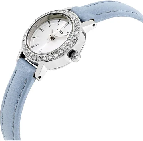 Miniatura 2 de Guess Stella reloj de señoras con esfera blanca correa de cuero W0885L2