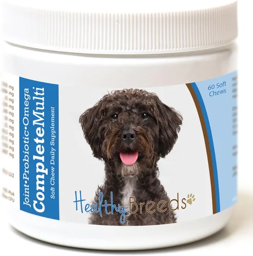 Miniatura 83 de Healthy Breeds Pug todo en uno multivitamínico suave masticable 60