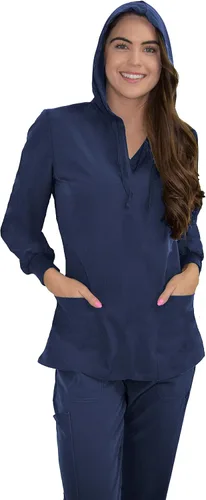 Miniatura 2 de GT Performance Chaqueta de uniforme médico con capucha para mujer