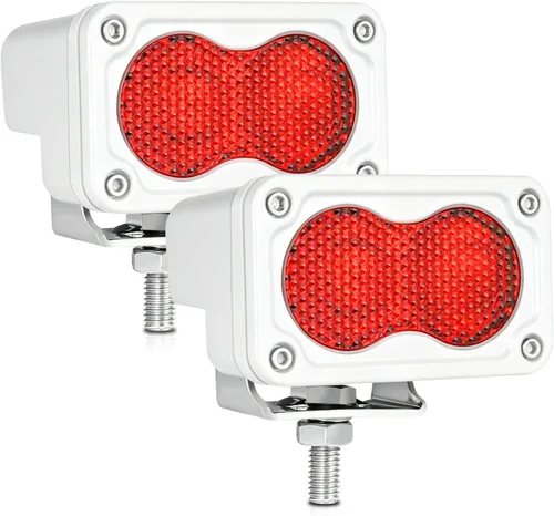 Miniatura 26 de Cápsulas LED ámbar, 2 unidades de luz de conducción de 40 W y 3 pulgadas, luz antiniebla ámbar, impermeable, para parachoques todoterreno, cubo