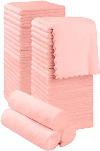 Miniatura 10 de Orighty Paquete de 2 toallas de baño (27 x 54 pulgadas), tacto suave, altamente absorbente, microfibra de secado rápido para cuerpo, deportes, yoga