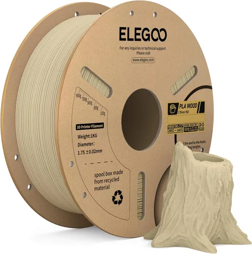 Miniatura 54 de ELEGOO Filamento PLA 1.75mm Azul Oscuro & Rojo 2KG, Filamento para Impresora 3D con Precisión Dimensional +/- 0.02mm, Paquete de 2 Carretes de 1kg