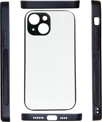 Miniatura 3 de JUSTRY 5 fundas blancas de sublimación para teléfono, fundas de goma TPU suave a granel compatibles con Apple iPhone 13, 6.1 pulgadas (2021), fácil