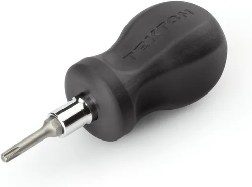 Miniatura 8 de TEKTON 3 en 1 Stubby Phillips/Slotted Multi-Bit Driver (#2 x 1/4 in., Negro) DMT13002
