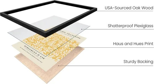 Miniatura 75 de Haus and Hues Arte de pared amarillo – Pósteres estéticos con cita para adolescentes, pósteres estéticos para dormitorio, niñas, impresión artística