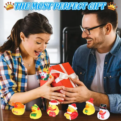 Miniatura 4 de 24 mini patos de goma a granel, perfectos para esconder cruceros, decoraciones de fiesta de cumpleaños y bonitos juguetes de baño para niños