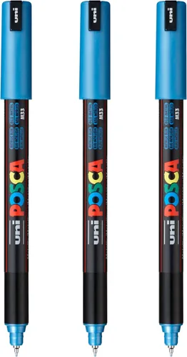 Miniatura 8 de Posca PC-1MR - Marcadores de pintura a base de agua, punta extra fina (0,7 mm), color albaricoque, paquete de 3