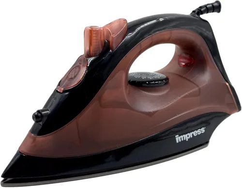 Miniatura 4 de Impress Plancha básica para ropa Antiadherente Compacta Spray Vapor ajustable Selector de telas Cable giratorio Ligero 1200 vatios