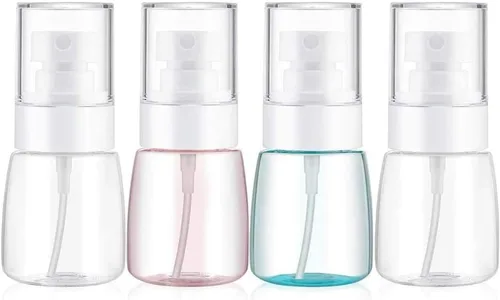 Botella de agua en aerosol para el cabello, rociadores de estilista de niebla fina, pulverizadores de estilista 360 vacíos pequeños rociadores de