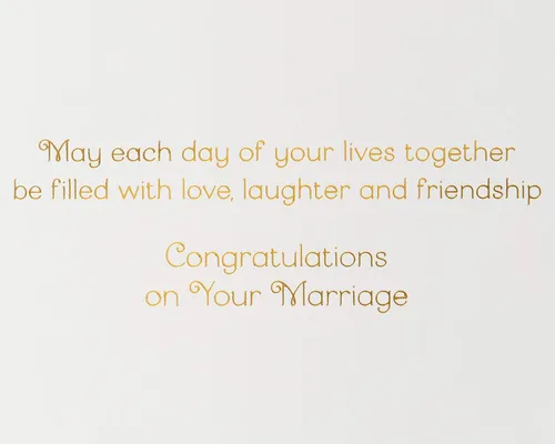 Miniatura 3 de Papyrus Tarjeta de boda (Warmest Wedding Felicitations)