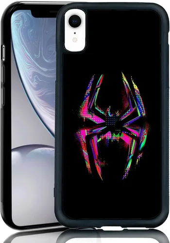 Miniatura 30 de Morales Punk Gwen - Funda protectora para iPhone 11 Pro, Spiderverse negro TPU a prueba de golpes, funda protectora para iPhone, linda funda