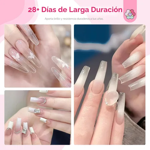 Miniatura 5 de SAVILAND Juego líquido de polvo de inmersión: 0.7 fl oz Ultimate Nail Dip System Essentials Liquid Base de inmersión de gran capacidad, activador