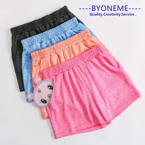 Miniatura 5 de BYONEME Pantalones cortos deportivos para niñas pequeñas y grandes, para entrenamiento, baloncesto, fútbol, deportes, para niñas adolescentes