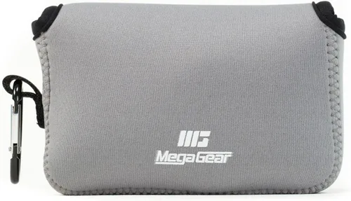 MegaGear Fujifilm X100F, X100T, X100S - Funda de neopreno ultraligera para cámara, con mosquetón, color gris, MG1095