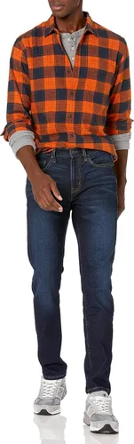 Miniatura 5 de Amazon Essentials Men's Slim-Fit Jeans - Discontinued Colors Indigo Wash