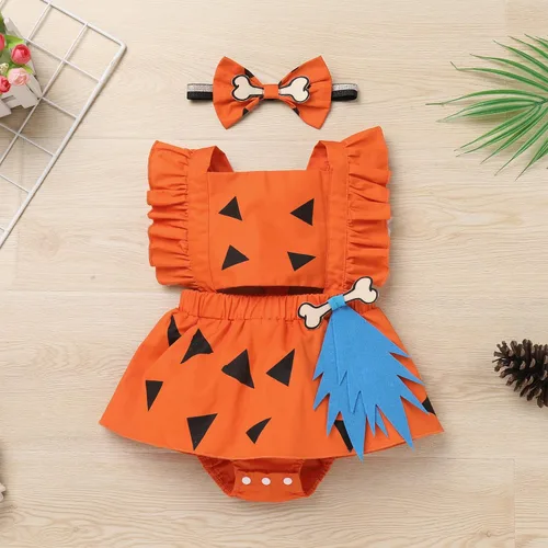 Miniatura 7 de Mameluco para bebé niña para primer cumpleaños, disfraz de princesa para Halloween, cosplay