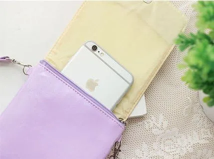 Miniatura 5 de Mini bolso de hombro de piel sintética para adolescentes y niñas