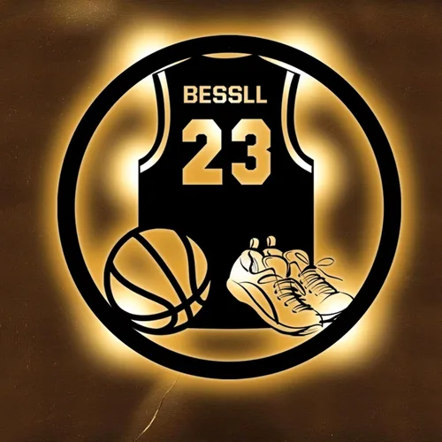 Miniatura 18 de Letrero de neón personalizado de jersey de fútbol americano, letreros de neón LED de fútbol americano para decoración de pared, alimentado por USB