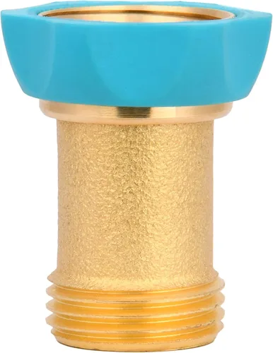 Miniatura 4 de Aqua Joe AJ-IHE-2PK Serie indestructible Válvula de cierre de manguera de servicio pesado, construcción de latón, paquete de 2