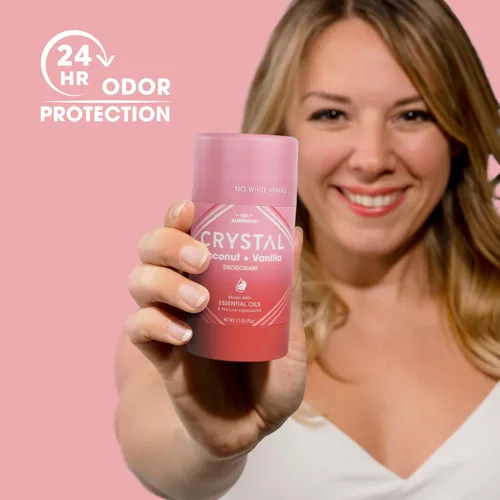 Miniatura 3 de Crystal Magnesium Solid Stick Desodorante natural, desodorante sin aluminio no irritante para hombres o mujeres, combate de forma segura y eficaz