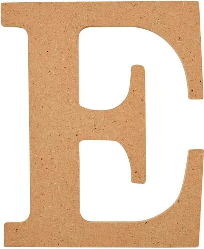 Miniatura 42 de Plaid Letra de madera sin terminar, superficie de madera de 5" perfecta para proyectos de bricolaje, artes y manualidades, 63572