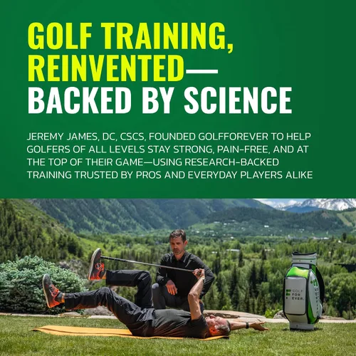 Miniatura 8 de GolfForever Swing Trainer – Golf Fitness & Training System for Strength, Flexibility & Swing Power – Includes Membership & Premium Training Bar for