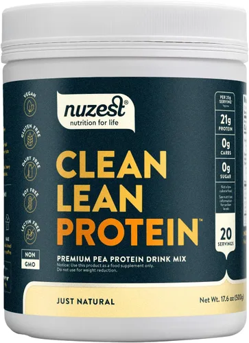 Miniatura 23 de Nuzest - Polvo de proteína de guisante - Proteína limpia y magra, proteína vegana premium a base de plantas, sin lácteos, sin gluten, sin OMG