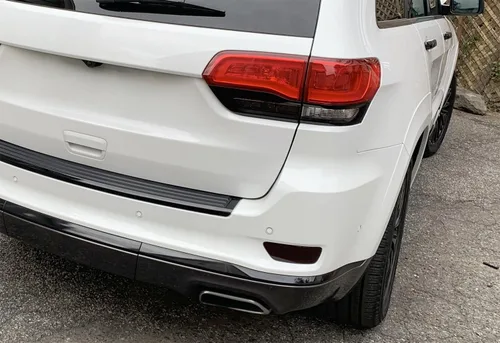 Miniatura 4 de iJDMTOY Lentes de reflector de parachoques trasero de lente ahumada Compatible con Jeep 2011-2020 Grand Cherokee WK2, Compass y Dodge Journey